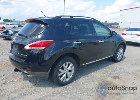2013 Nissan Murano Sv from USA, damaged, VIN JN8AZ1MW0DW314947